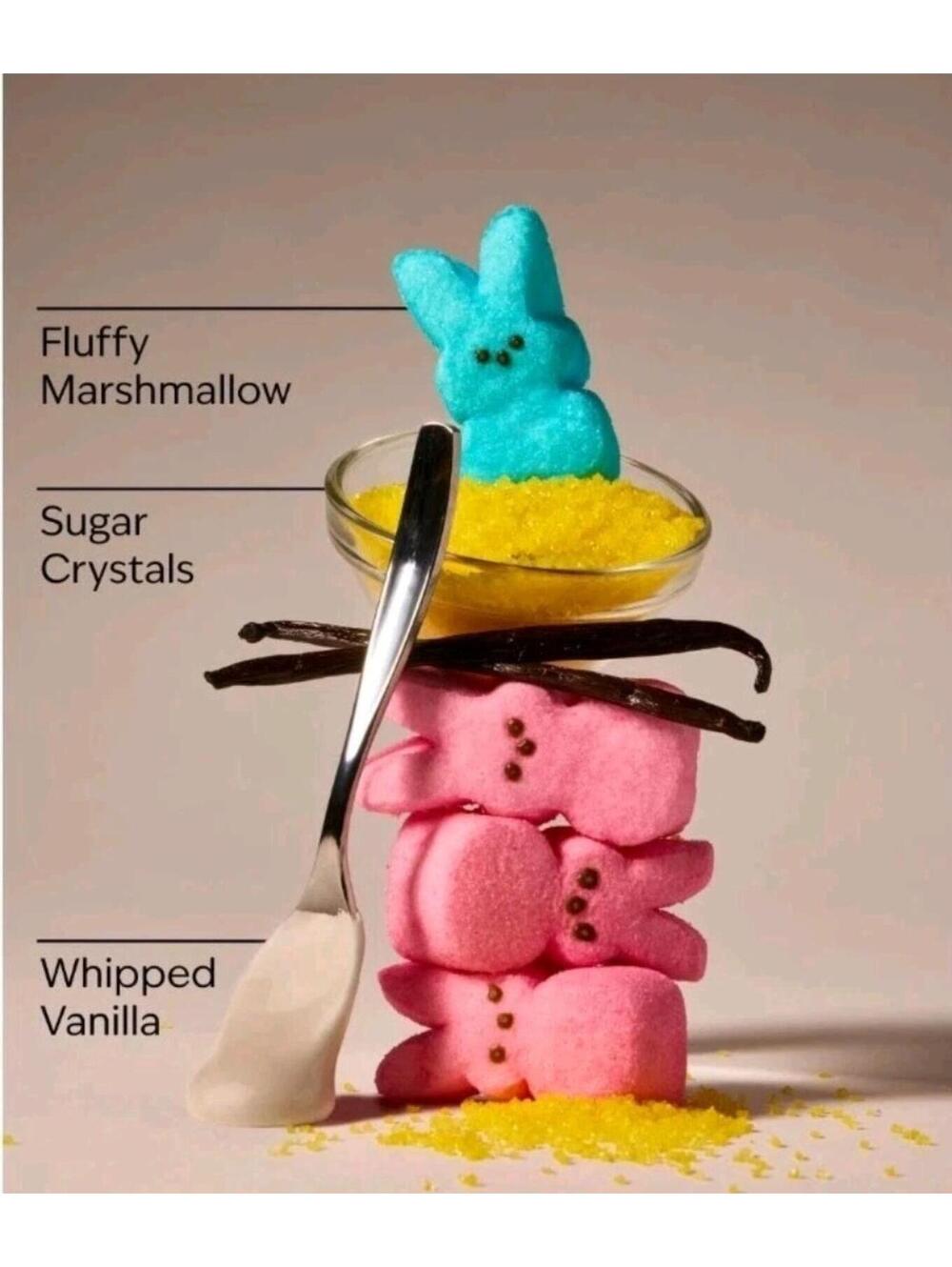 NEW Bath & Body Works PEEPS PEEPIN IT REAL Body Mist 8 OZ Limited Edition 2026 - Picture 3 of 3